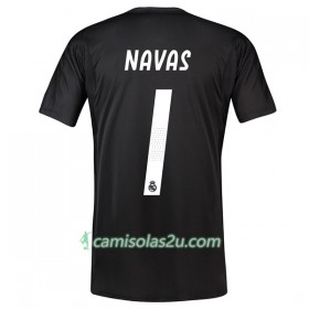 Camisolas de Futebol Real Madrid Navas 1 Guarda Redes Equipamento Principal 2018/19 Manga Curta